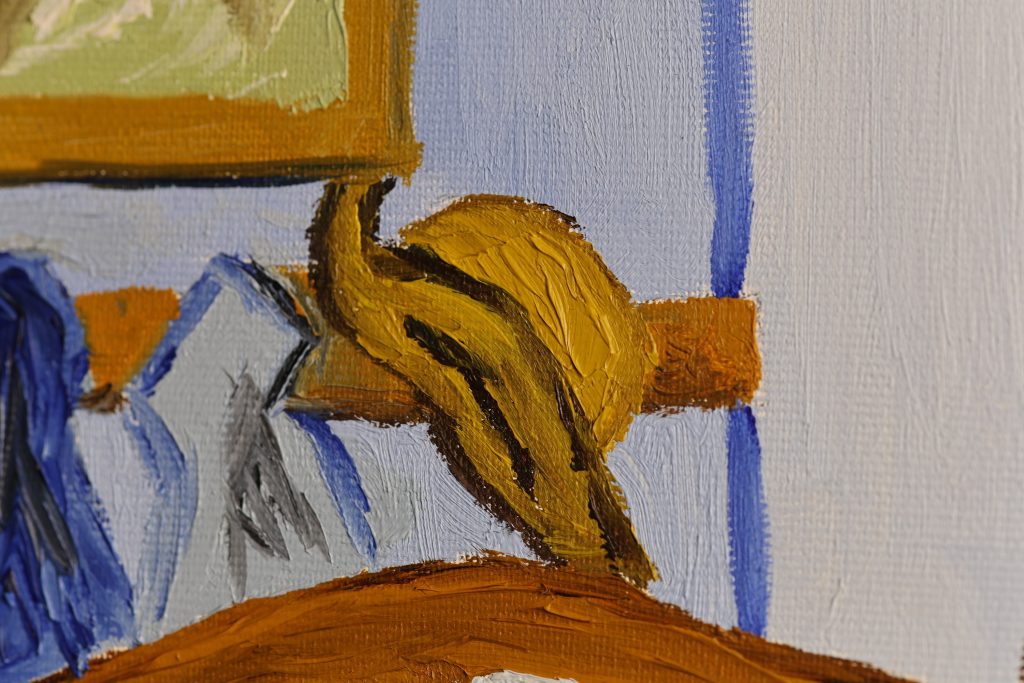 Detalji sa slike - Vincent van Gogh, Spavaća soba u Arlesu